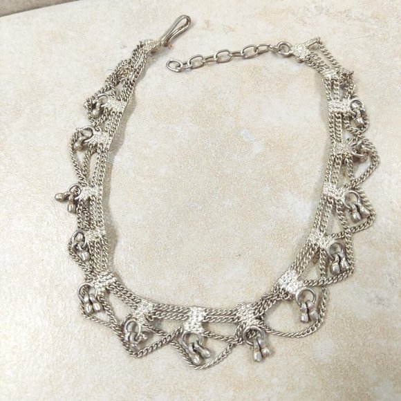 Ankle Bracelet Silver-Tone Anklets Boho Jewelry Leg  Vintage Trinket Jewel Gift - Picture 8 of 8